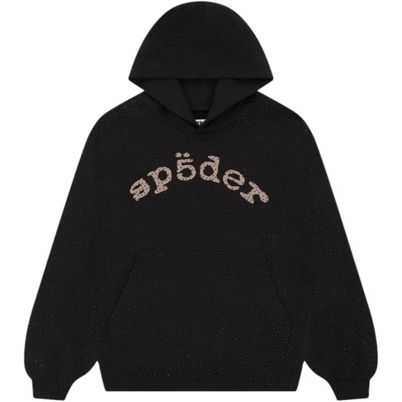 Sp5der VVS Rhinestone hoodie - Picture 4 of 4